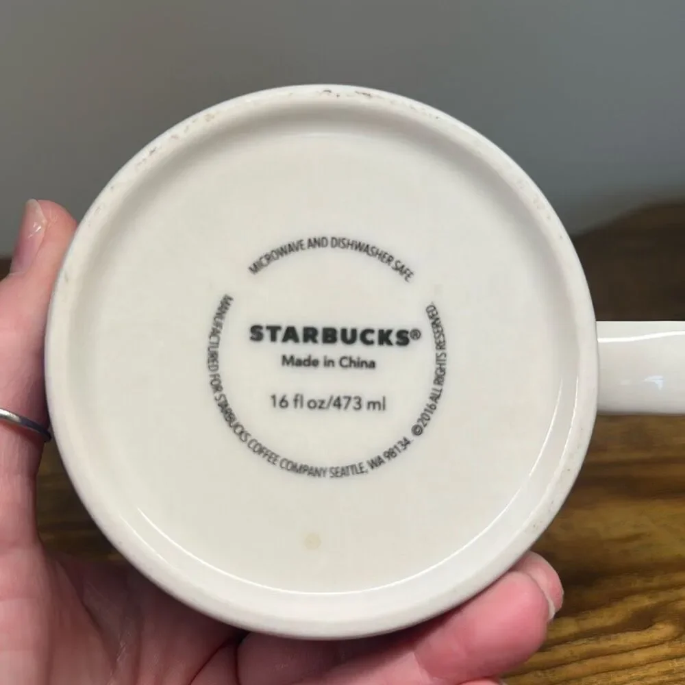 Starbucks‎ Los Cabos Mexico Fishing Global Icon Collector City Series Mug 2016